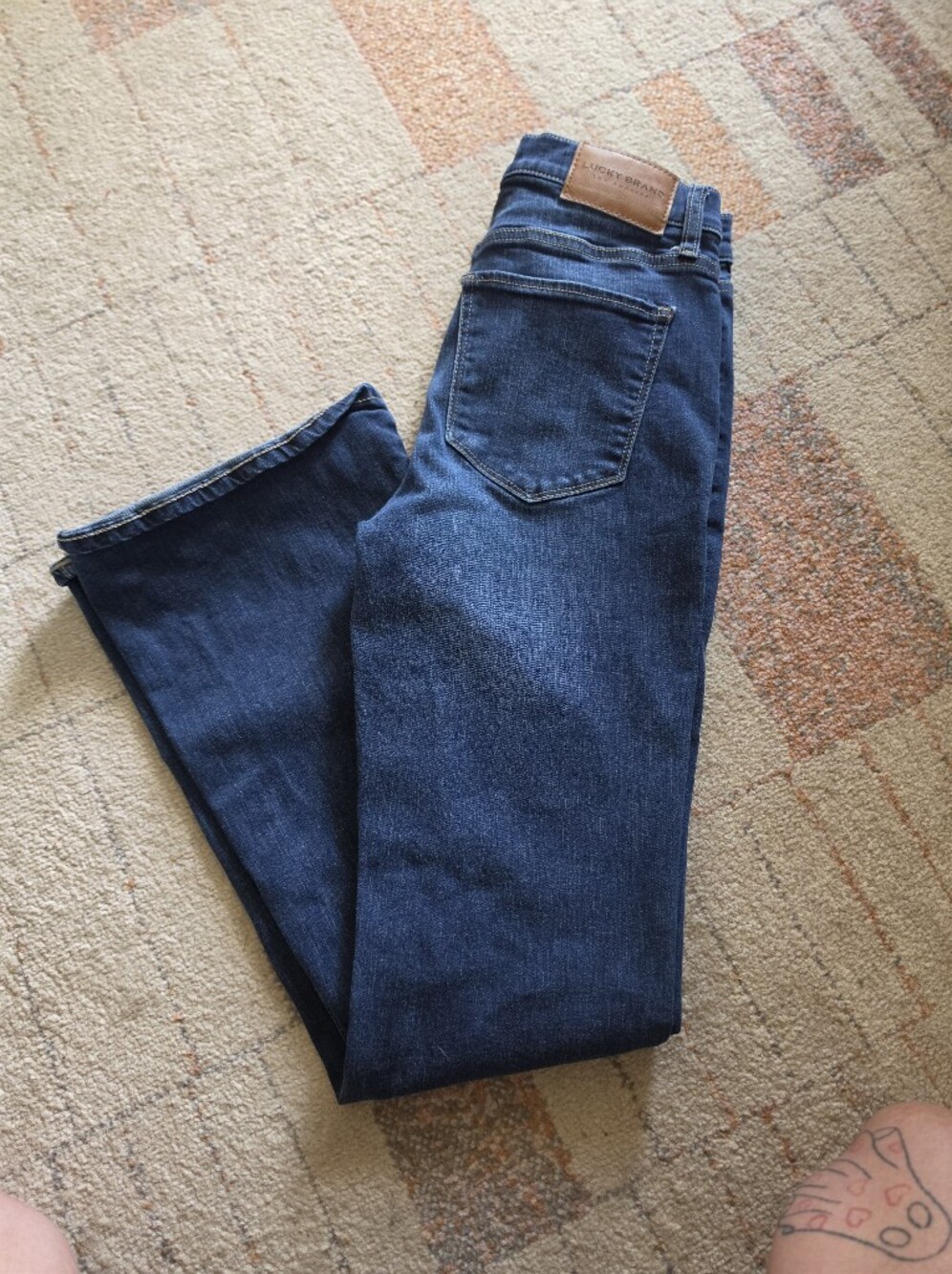 ✨ Lucky Brand Sweet Boot Dark Wash Bootcut Jeans Size 4/27